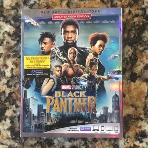 Black Panther Blu-Ray - NEW